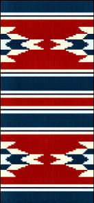 Traditional Navajo Weaving Pattern