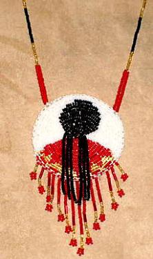 Cherokee beaded necklace