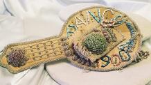 Cherokee native american bead pincushion 